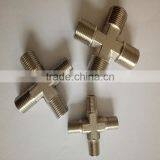 Cross Type Connector Thread Male and Female ,pneumatic Fitting ,pneumatic Connector thumbnail-1