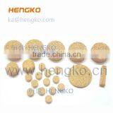 Microporous Brass Powder Sintered Filter Disk thumbnail-6