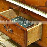 European Style Coffee Table, Parquet Pattern Wood Carved Coffee Table, Living Room Sofa Matching Coffee Table (BF01-ML047) thumbnail-5