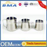 Stainless Steel Milk Pour Pot Cup Mug Frothing Pitcher With Measurements thumbnail-1