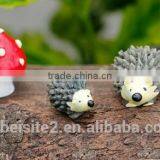 Cy307 Miniature DIY Fairy Garden Accessories 3pcs/set,two Hedgehog and One Mushroom thumbnail-5
