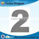 Brushed Stainless Steel House Numbers 0-9 With 2mm Thick thumbnail-1
