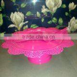 POWDER COATED METAL WEDDING CAKE STAND thumbnail-2