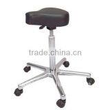 Potable Movable Ottoman Stool Chair Saddle Chair With Wheels Used Salon Furniture F-506 thumbnail-1
