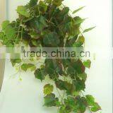 Home Garden Outdoor Decoration 3.28ft (100cm) Long Artificial Christmas Green 5 Branches Reindeer Metal Vine Rattan Elt10 2301 thumbnail-1