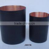 Copper Vessel With Polish in Side and Black Mat Out Side thumbnail-1