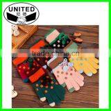 3 Finger Phone Gloves Knitted Gloves Winter Fashion Gloves for Smartphone thumbnail-1