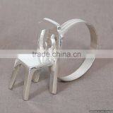 Antique Chair Design Napkin Ring for Wedding thumbnail-1