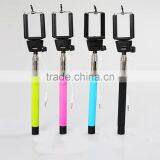 TOP ONE Mini Cable Take Pole Monopod Selfie-stick Factory Wholesale Price Foldable Wired Selfie Stick thumbnail-6