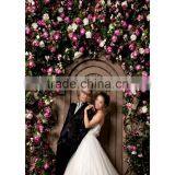 SJ2017300202 Hot Sale Fake Flower Wall Hanging Silk Flower for Weeding Decoration thumbnail-1