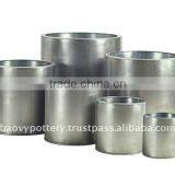 AUQ Galvanized Zinc Vase,Galvanized Zinc Watering Can , Zinc Pot Planter, Zinc Planter for Gardening and Household thumbnail-1