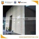 Veins Cut Blue Honed Travertine Big Slabs on Sale thumbnail-3