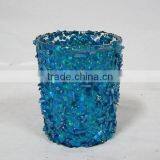 European Style Glass Candle Holder thumbnail-1