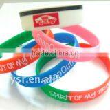 Glow in the Dark Silicone Wristband,bracelet thumbnail-1