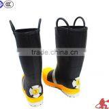 Steel Toe Fire Safety Boots Long Rubber Boots Fire Retardant Safety Wear Fire Retardant Shoes Construction Boots thumbnail-5