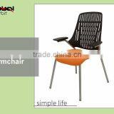 Mobile Ventilate Back Office Chair, Durable Rotate Computer Chair With Wheels thumbnail-6