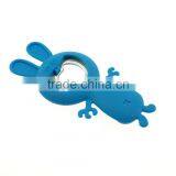 16072 Rabbit Shape Beer Bottle Opener in Silicone+steel thumbnail-2
