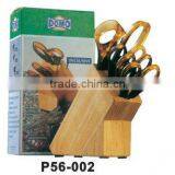 SCISSORS SET WITH WOODEN BLOCK thumbnail-1