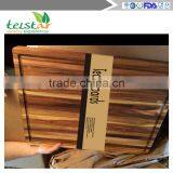 Teak Cutting Board - Rectangle Board With Hand Grip And Juice Canal (24 x 18 x 1.5 In.) thumbnail-5