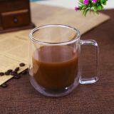 250ML Handmade Double Wall Glass Cup Coffee Mug Milk Cup Juice Mugs Hotel Glassware Hotel Coffee Cup Hotel Glass Cup thumbnail-2