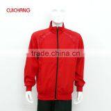 wholesale heat transfer/silk screen print polyester/cotton custom design fashion track suit YDWT-079