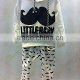 Cheap Suit Children Cotton Long Sleeve Beard Pattern thumbnail-2