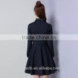 New Winter Embroidery Office Dress for Women Work Wear Lady Formal thumbnail-3