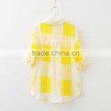 2017 Plicated Casual Style Latest Saree Blouse Designs for Kids Girls thumbnail-2