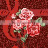 Polyester Super Soft Screen Small Broken Flower Printed Jacquard Mink Royal Blanket