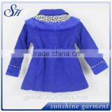 Newest Warm Outerwear Children Winter Woolen Coats thumbnail-2