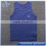 Wholesale White Kids Cotton t Shirt Kids Girls Vest thumbnail-3