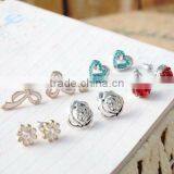 Fashion Rhinestones Earring Stud, Cute Crystal Earring Stud, Best Promotion Gift thumbnail-1