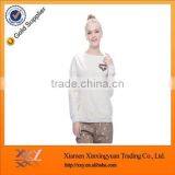 Long Sleeves Wholesale High Quality Fashion Casual Womens Sweatshirt thumbnail-1