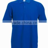 high end silk cotton mandarin collar man polo shirt