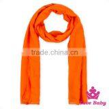 Yiwu Lovebaby Factory Cheap Linen Polyester Baby Scarf Casual Neck Wear Children Casual Wear Sold Color Scarf thumbnail-3