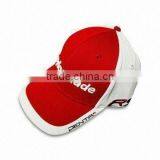 Custom Cotton Men's Golf Cap With Hook-and-loop Back Closure thumbnail-1