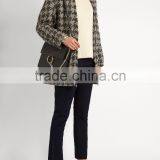 Fashion 2017 Ladies Plain Blank Crew Neck Long Sleeve Pullover Designs Cardigan Cashmere Sweater Woman thumbnail-5