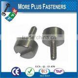 Made in Taiwan Slotted Phillips Pozi Pan Cheese Head Machine Screw Brass Material Stainless Steel Carbon Steel thumbnail-6