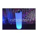 PE Plastic Glowing Led Flower Pot Rechargeable Plant Containers OEM thumbnail-1
