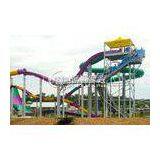 Multi Color Large Fiberglass Water Slides , Extreme Water Slides for Entertainment thumbnail-1