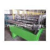 0.7 - 1.5mm Thickness Steel Structural Floor Deck Roll Forming Machine With Pre - Cutting