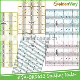 Hot Selling Colorful Quilting Templates and Acrylic Tailor Ruler for Measuring