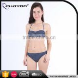 < OEM>girl's bikini stripe design swimsuit Hot Open Swimsuit swimwear Latest Fashion bikini