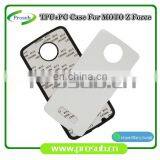 2d Sublimation Heat Transfer PC +TPU Silicon Blank Cell Phone Case With Metal Sheet for Prosub-Z Force thumbnail-2