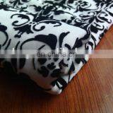 Winfar Textile High Quality 100%polyester DTY Scuba Flocking Knit Fabric thumbnail-5