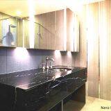 Prefab Black Granite Kitchen Countertop Stone White Marble Countertop Slab Quartz bullnose backsplash countertop