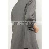 Latest Ladies Slim Fit Casual Blazer Designs With Contrast Trim thumbnail-4