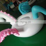 6P Giant Swimming Inflatable Pegasus Pink and Blue Wings Pool Float With EN71 Certification thumbnail-4