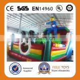 Superman inflatable obstacle course for sale,inflatable extreme challenge,inflatable bouncer