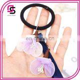 New Wholesale Decorative Floral Elastic Hair Tie Accessories Girls Korean Headdress thumbnail-4